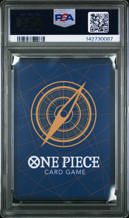 2025 ONE PIECE JAPANESE OP13-CARRYING ON HIS WILL BOA HANCOCK #051 ALTERNATE ART PSA 10