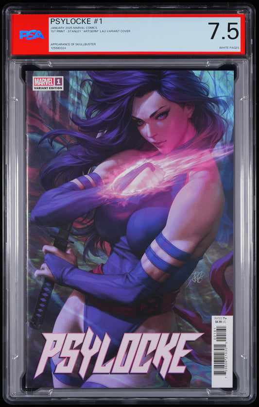 Marvel Comics Psylocke #1 LANGUAGEENG