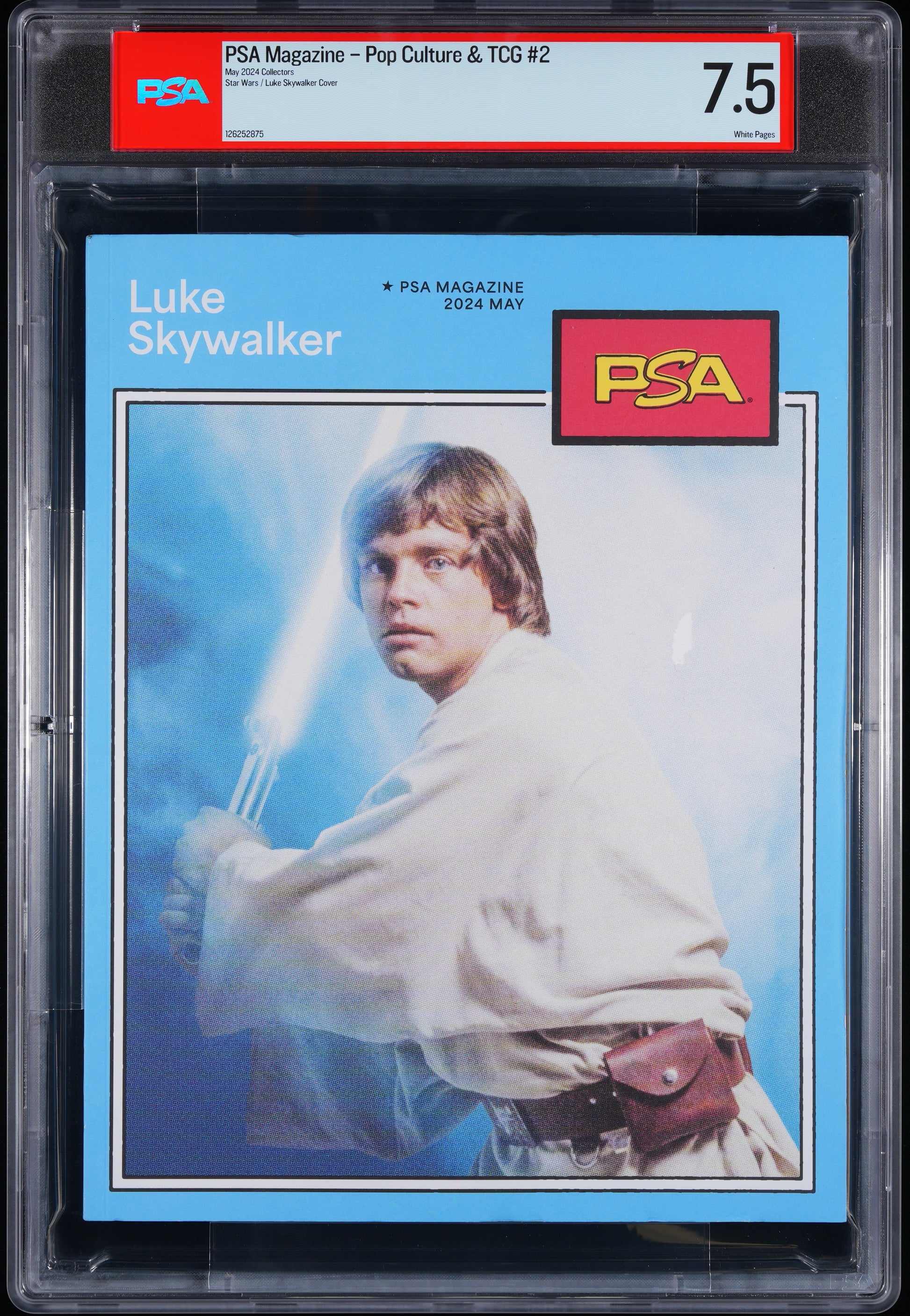 Collectors PSA Magazine Pop Culture & TCG #2 STAR WARS/LUKE SKYWALKER