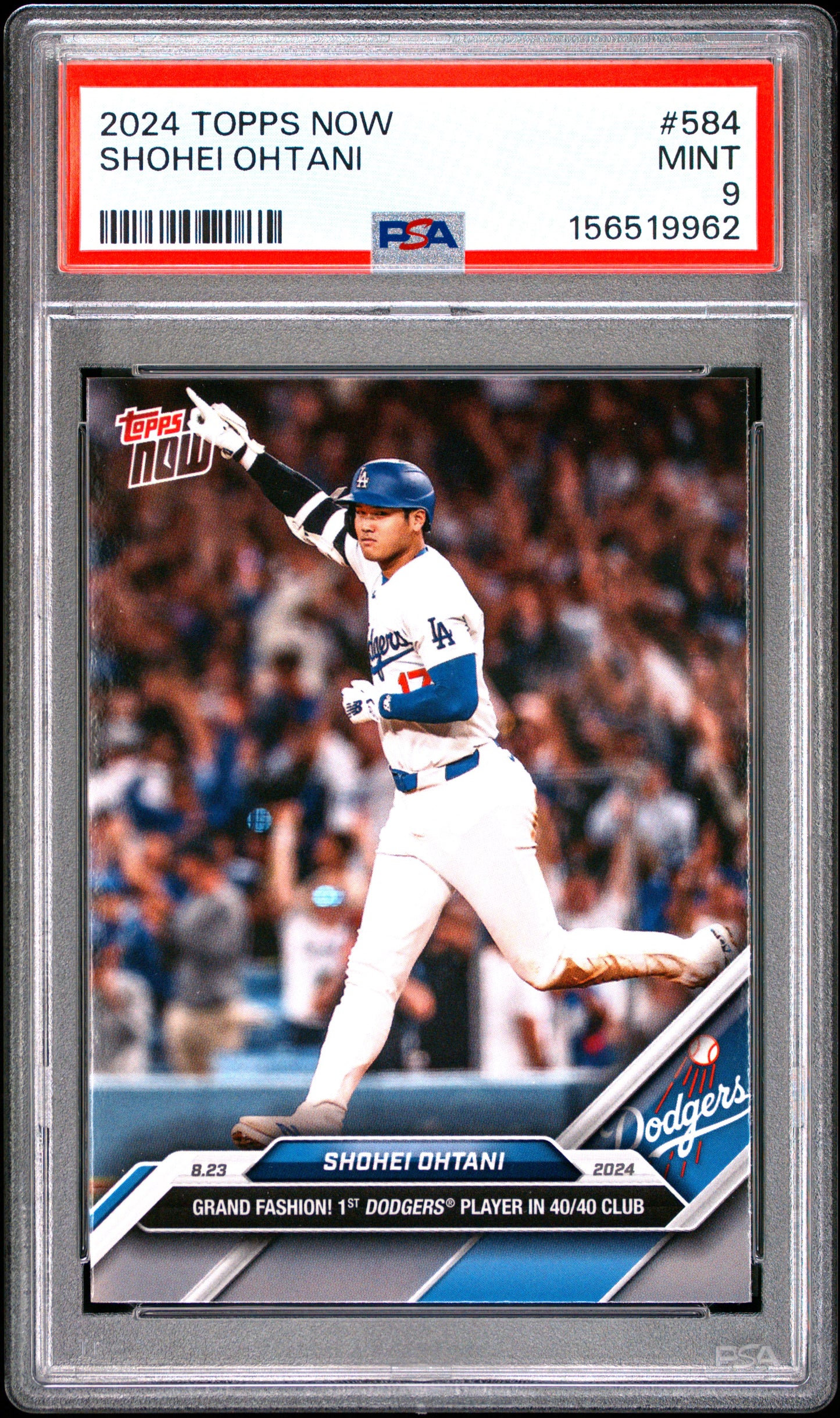 2024 TOPPS NOW SHOHEI OHTANI #584 PSA 9