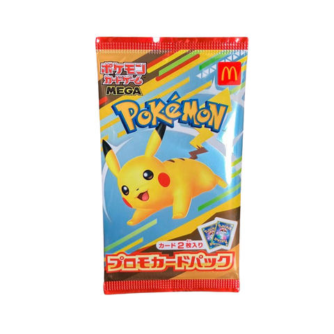 Japanese 2025 Pokemon Mcdonald's Promo Pack
