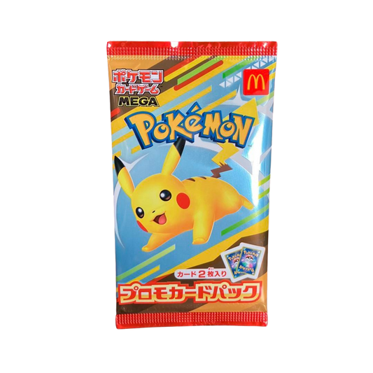 Japanese 2025 Pokemon Mcdonald's Promo Pack