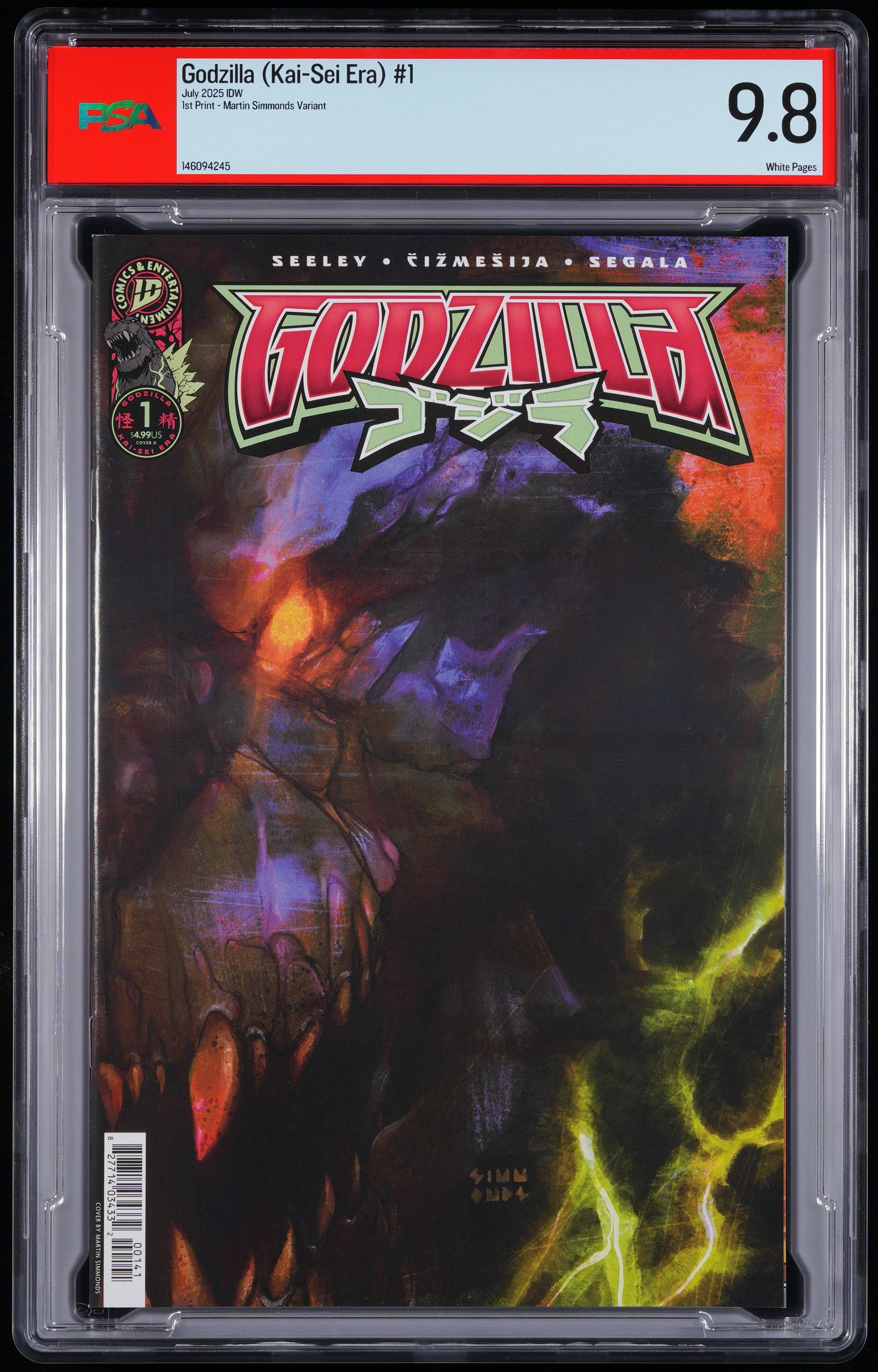 IDW GODZILLA (KAI-SEI ERA) #1 JULY 2025 LANGUAGEENG
