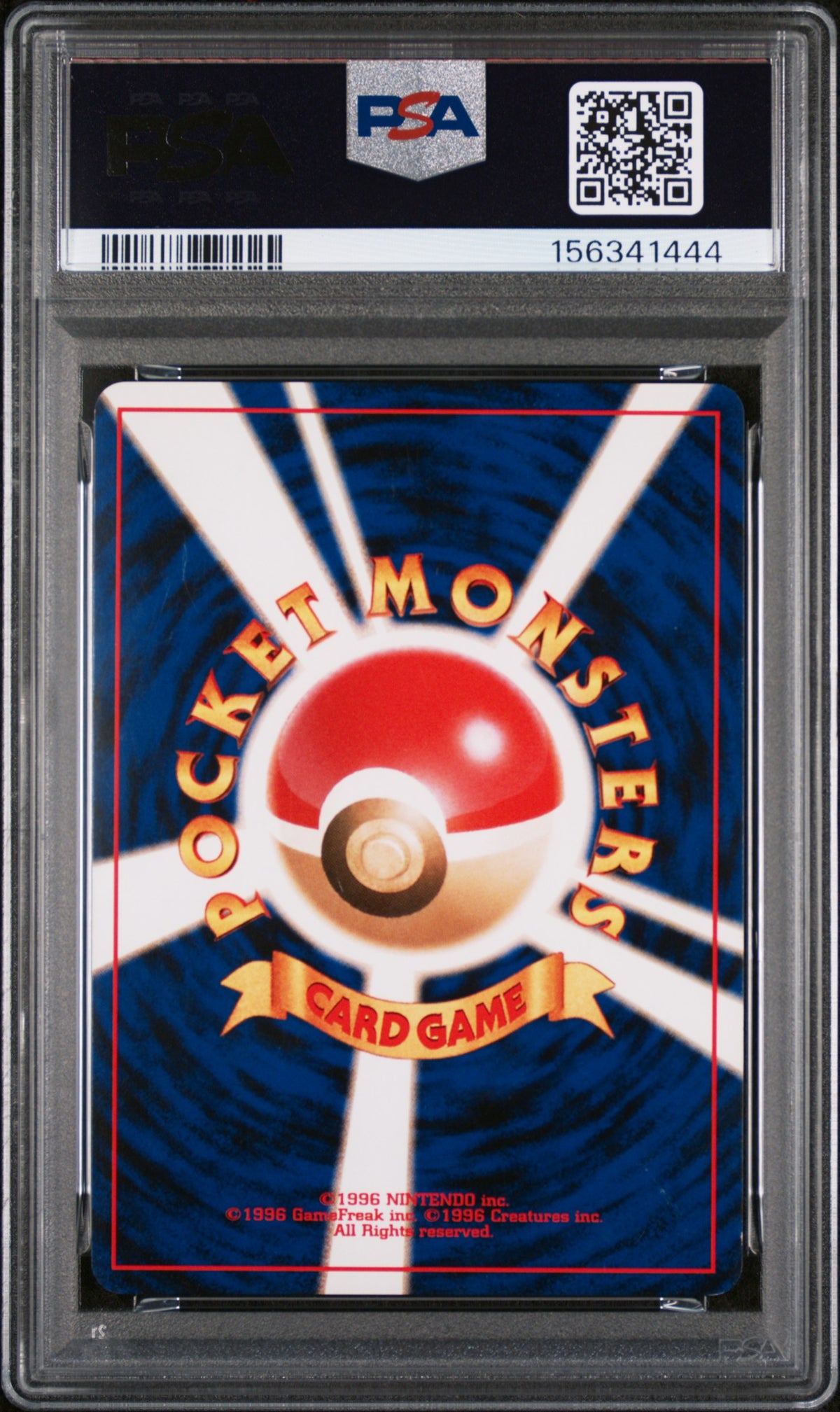 2001 POKEMON JAPANESE NEO 4 DARK ESPEON-HOLO #196 PSA 8
