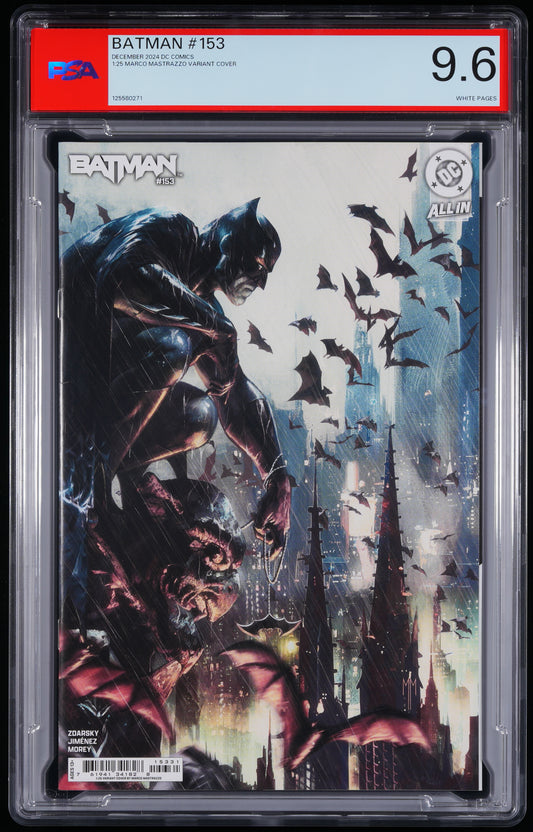 DC Comics Batman #153 NONE 1:25 MARCO MASTRAZZO VARIANT COVER