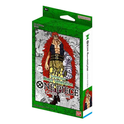 One Piece Card Game Starter Deck Worst Generation ST02