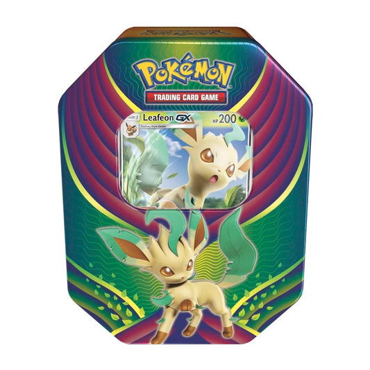 Pokemon Leafeon GX Evolution Celebration Tin