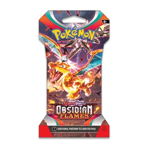 Obsidian Flames Sleeved Booster