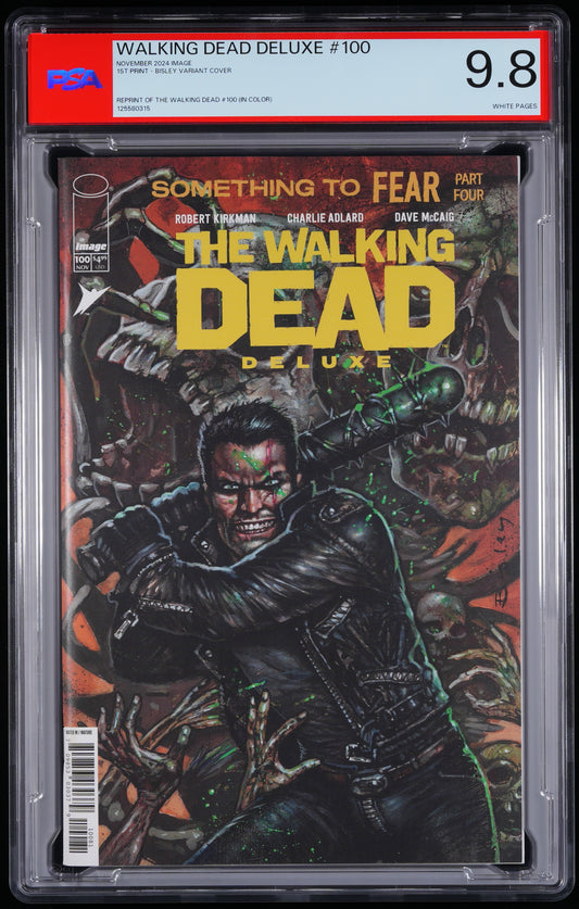 Image The Walking Dead Deluxe #100 1 SIMON BISLEY VARIANT COVER