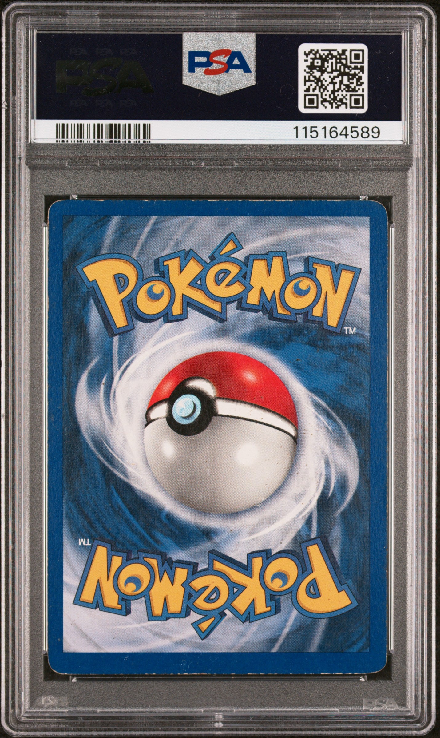 1999 POKEMON GAME CHANSEY-HOLO #3 PSA 4 - Image 2