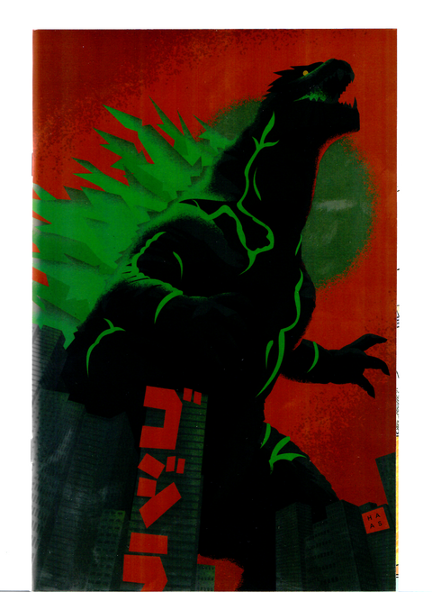 Godzilla #1 Kai-Sei Era – Danny Haas Aloha Card Shop Exclusive Variant