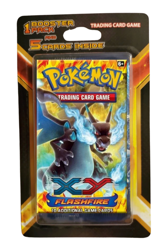 Pokemon TCG: Flashfire Blister Booster Pack + 5 Bonus Cards