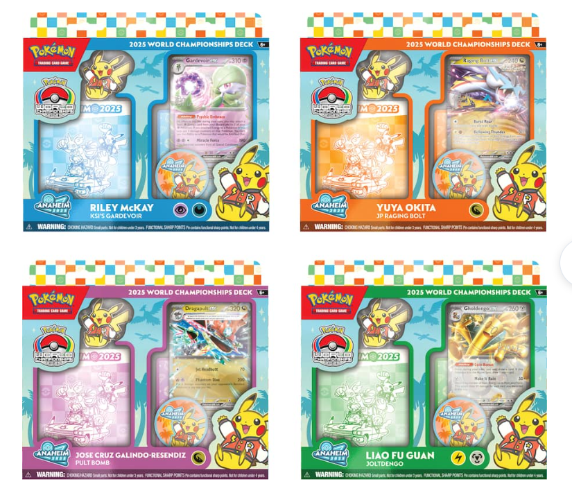 2025 Pokemon TCG Anaheim World Championship Deck