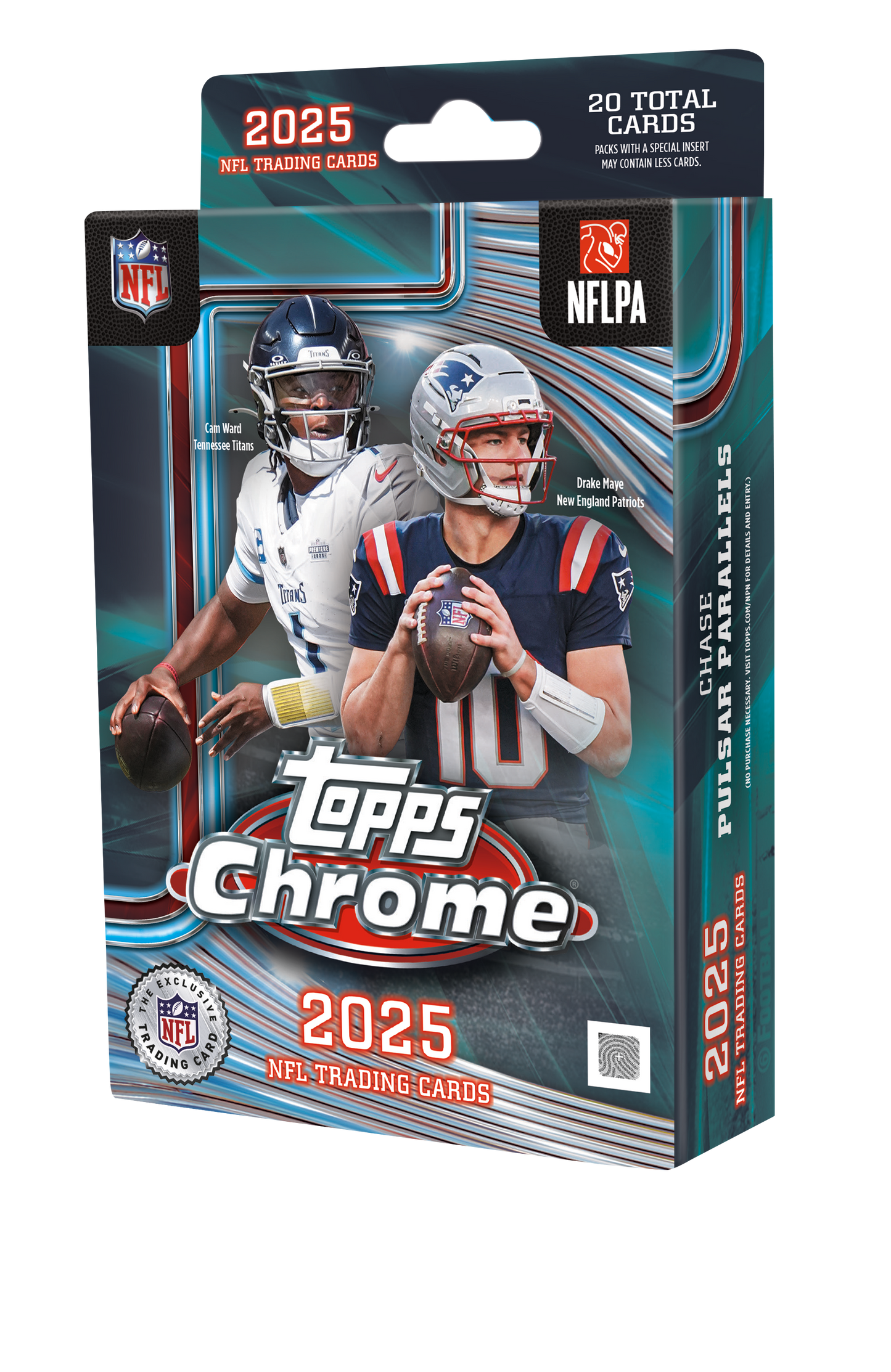 2025 Topps Chrome Football Hanger Box