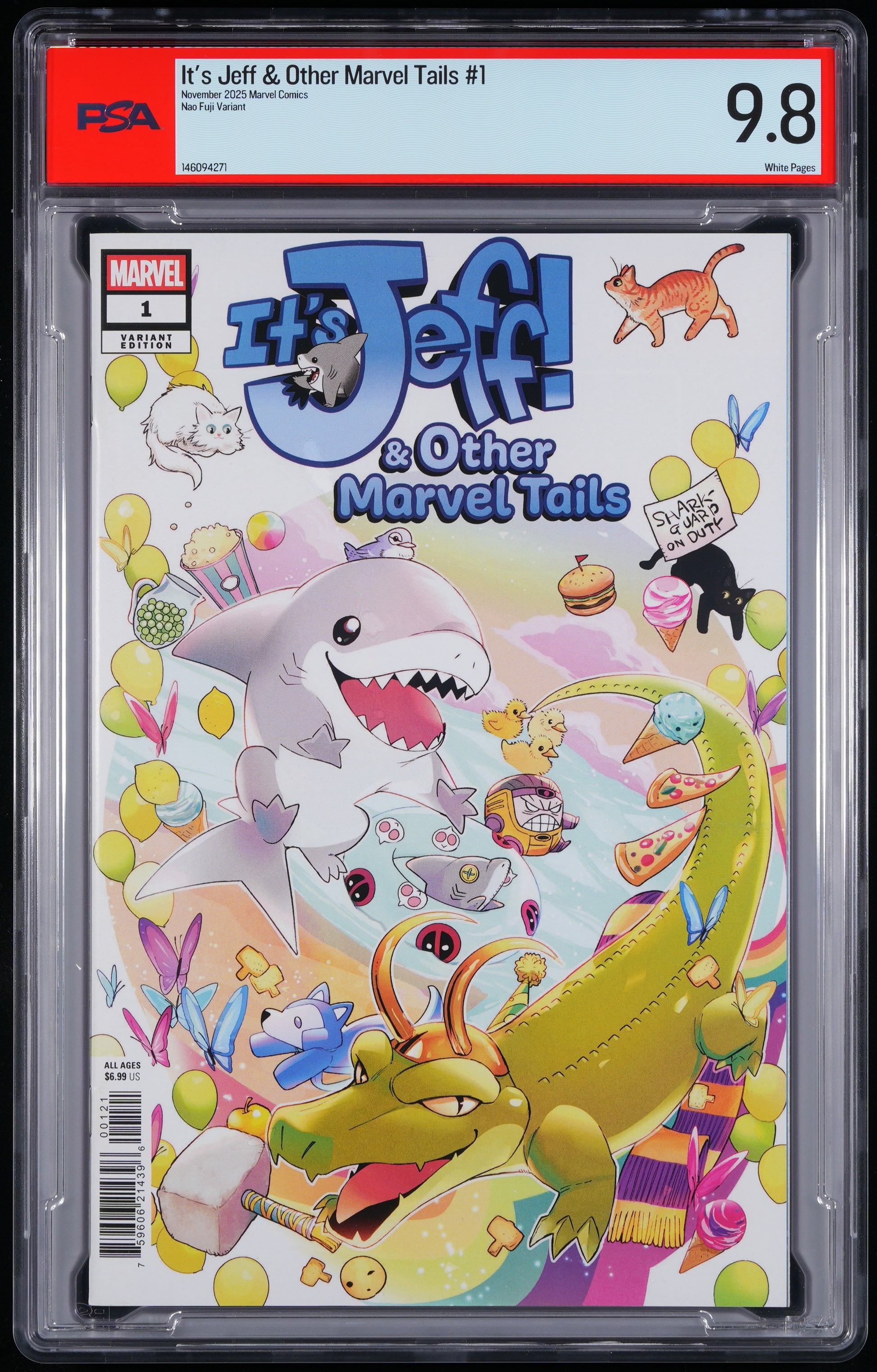 MARVEL COMICS IT'S JEFF & OTHER MARVEL TAILS #1 NOVEMBER 2025 LANGUAGEENG