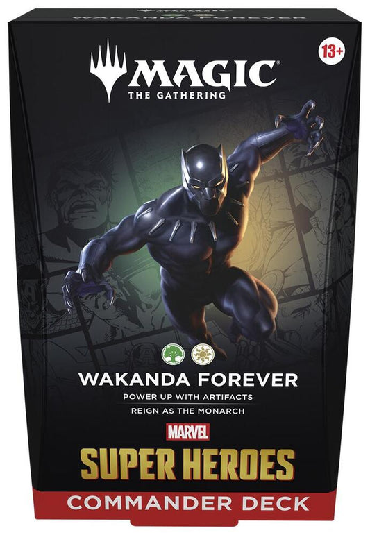 Magic: The Gathering Wakanda Forever Marvel Super Heroes Commander Deck