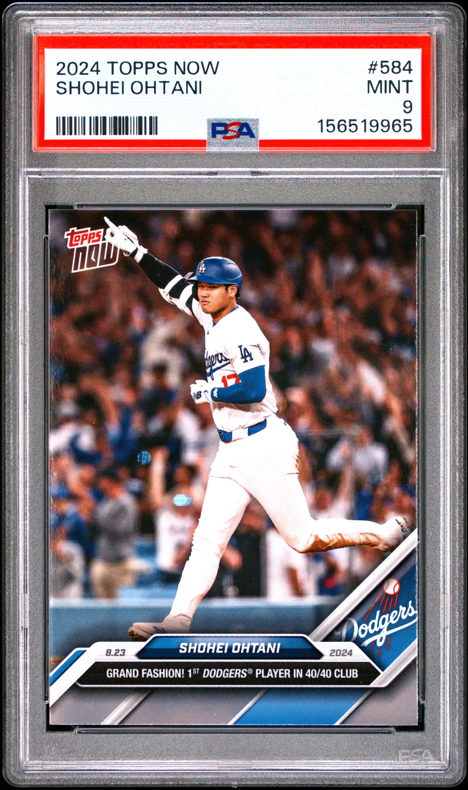 2024 TOPPS NOW SHOHEI OHTANI #584 PSA 9