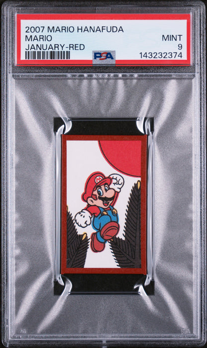 2007 MARIO HANAFUDA MARIO JANUARY-RED PSA 9