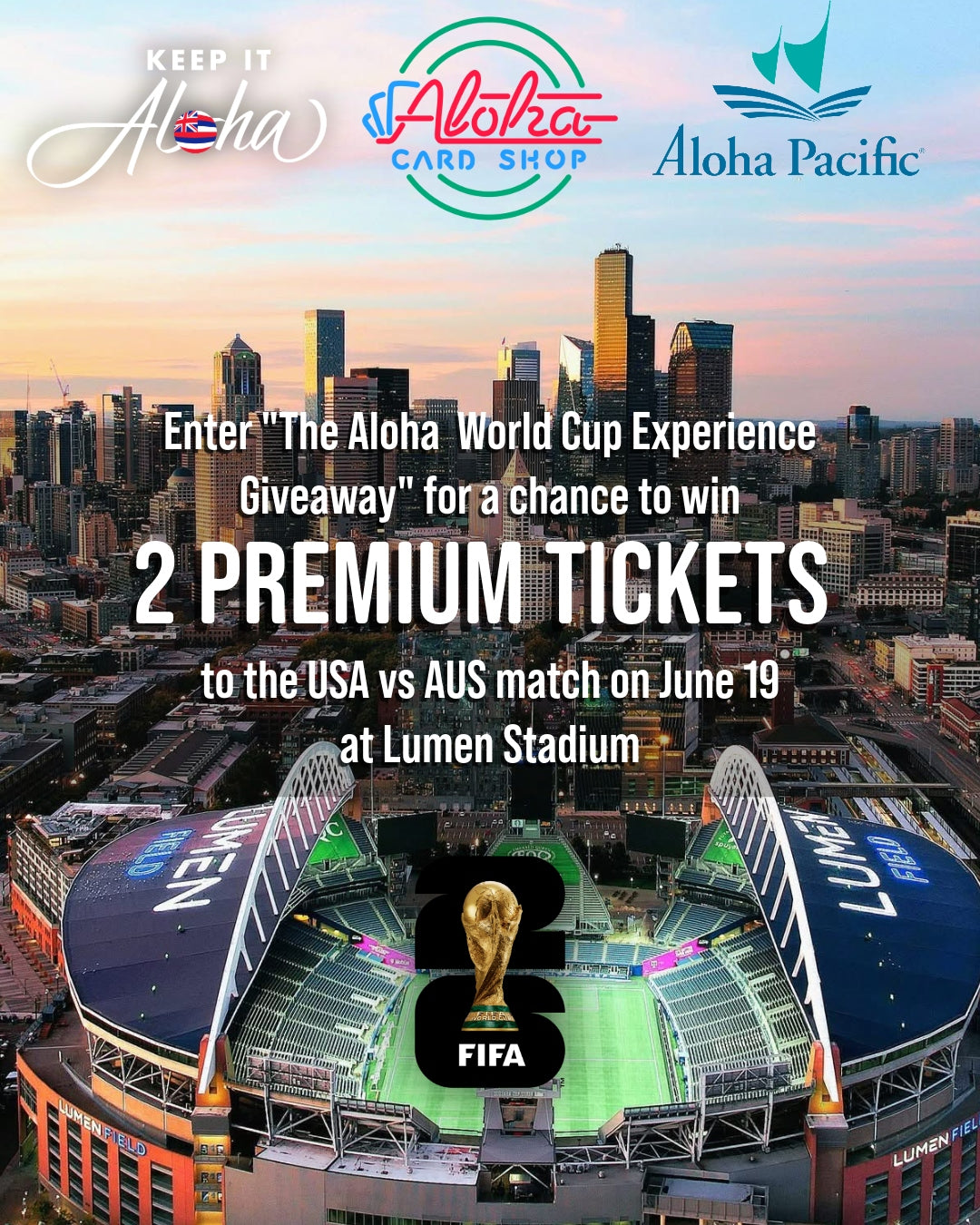 Aloha World Cup Experience Giveaway