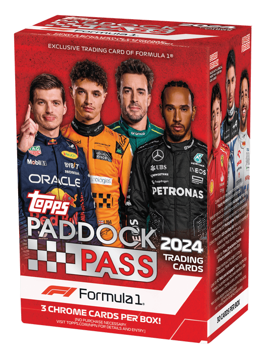 2024 Topps Paddock Pass Formula 1 Blaster Box