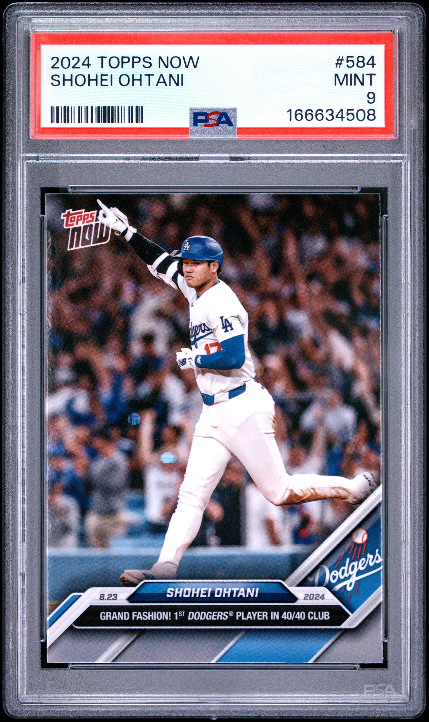 2024 TOPPS NOW SHOHEI OHTANI #584 PSA 9