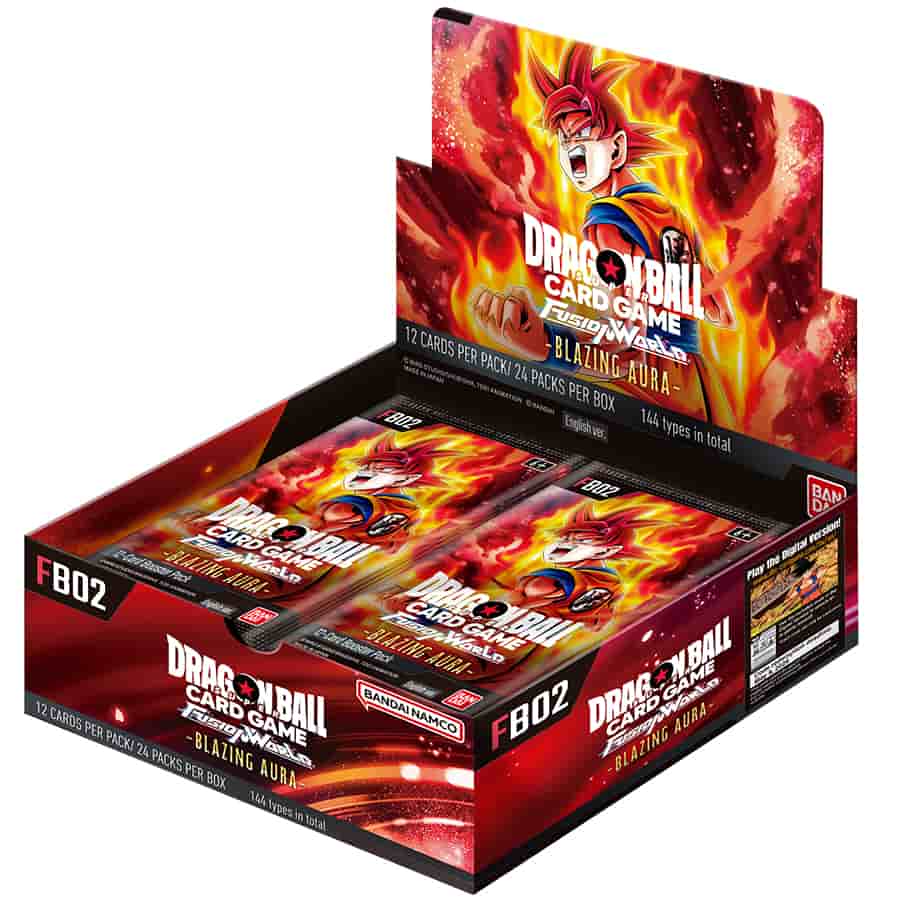 Dragon Ball Super Fusion World Card Game - Blazing Aura Booster Box
