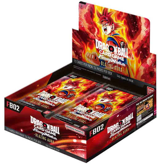 Dragon Ball Super Fusion World Card Game - Blazing Aura Booster Box