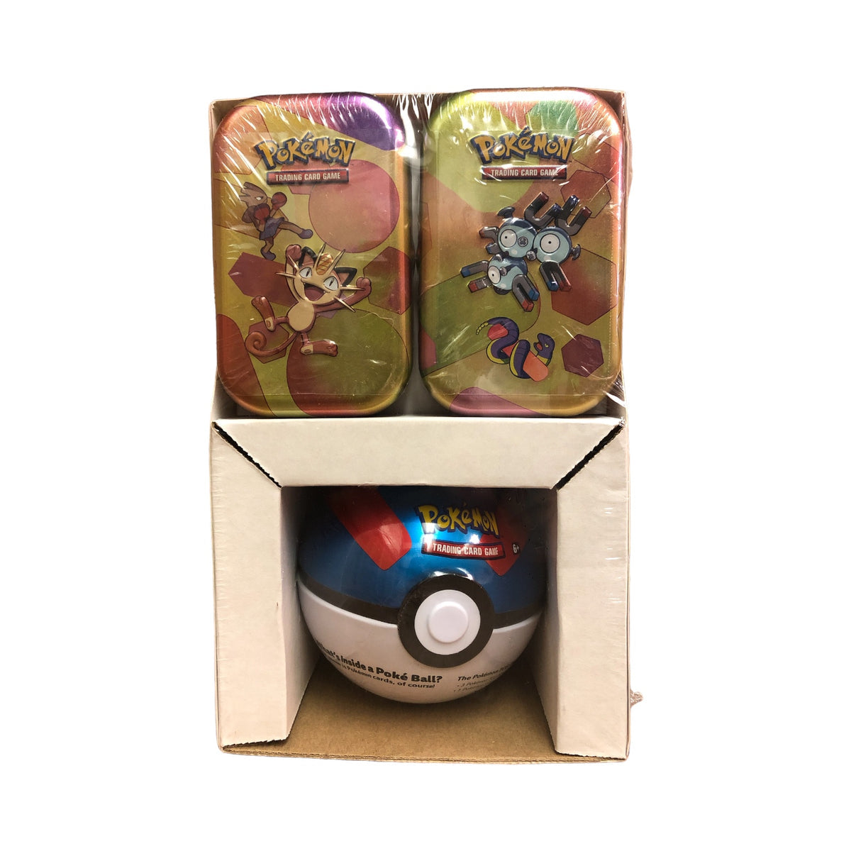 Pokémon Poke Ball with Two Mini Tins (Sam's Club Bundle)