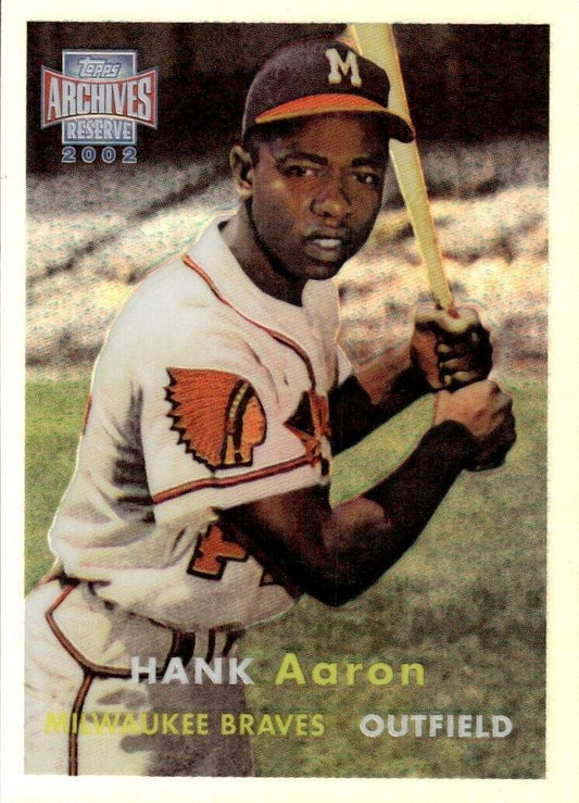 1957 Topps Baseball Hank Aaron #20 Base BGS 4.5