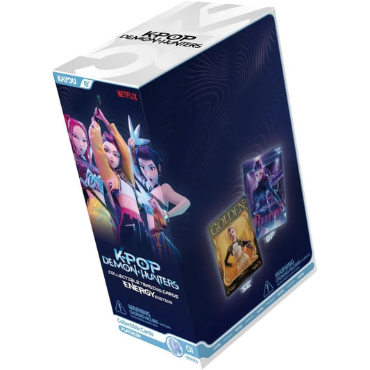 K-Pop Demon Hunters Collectible Trading Cards Energy Edition Foil Box