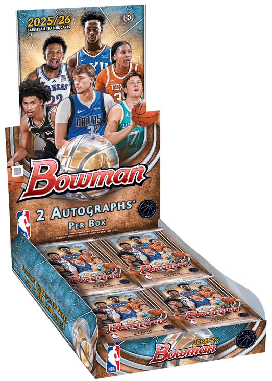 2025-26 Topps Bowman Basketball Hobby Box