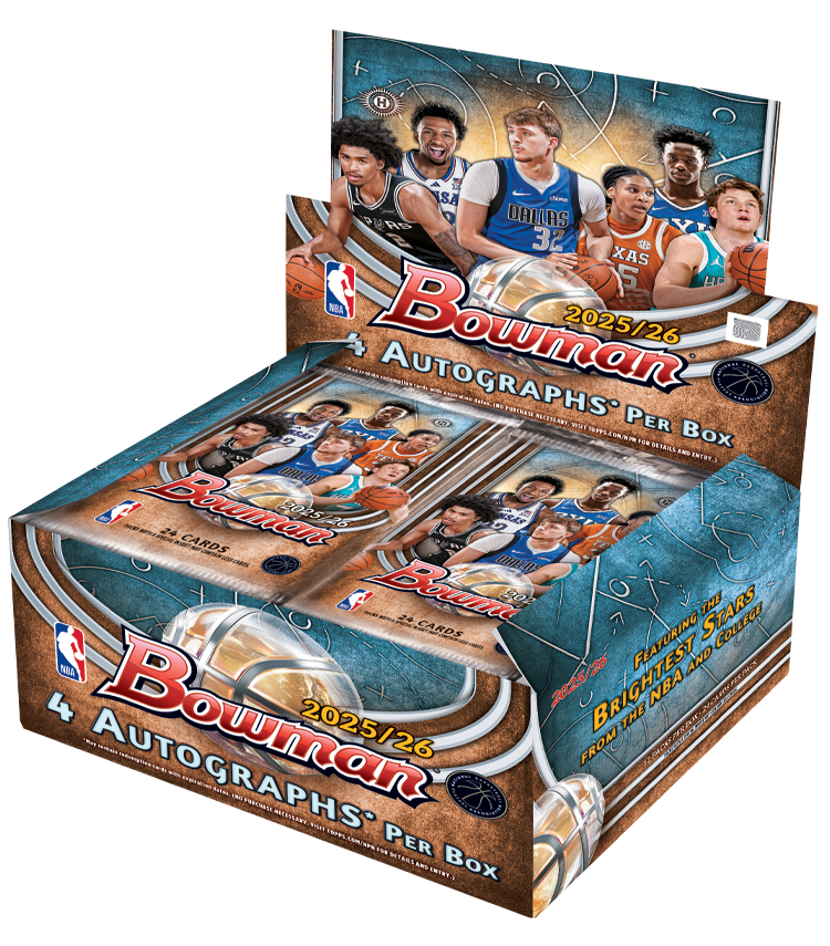2025-26 Topps Bowman Basketball Jumbo Box