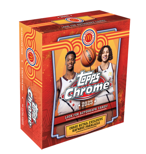 2025 Topps Chrome Mcdonald's All American Basketball Mega Box