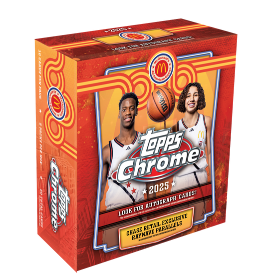 2025 Topps Chrome Mcdonald's All American Basketball Mega Box