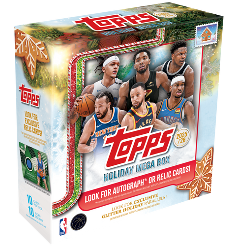 2025-26 Topps NBA Basketball Holiday Mega Box