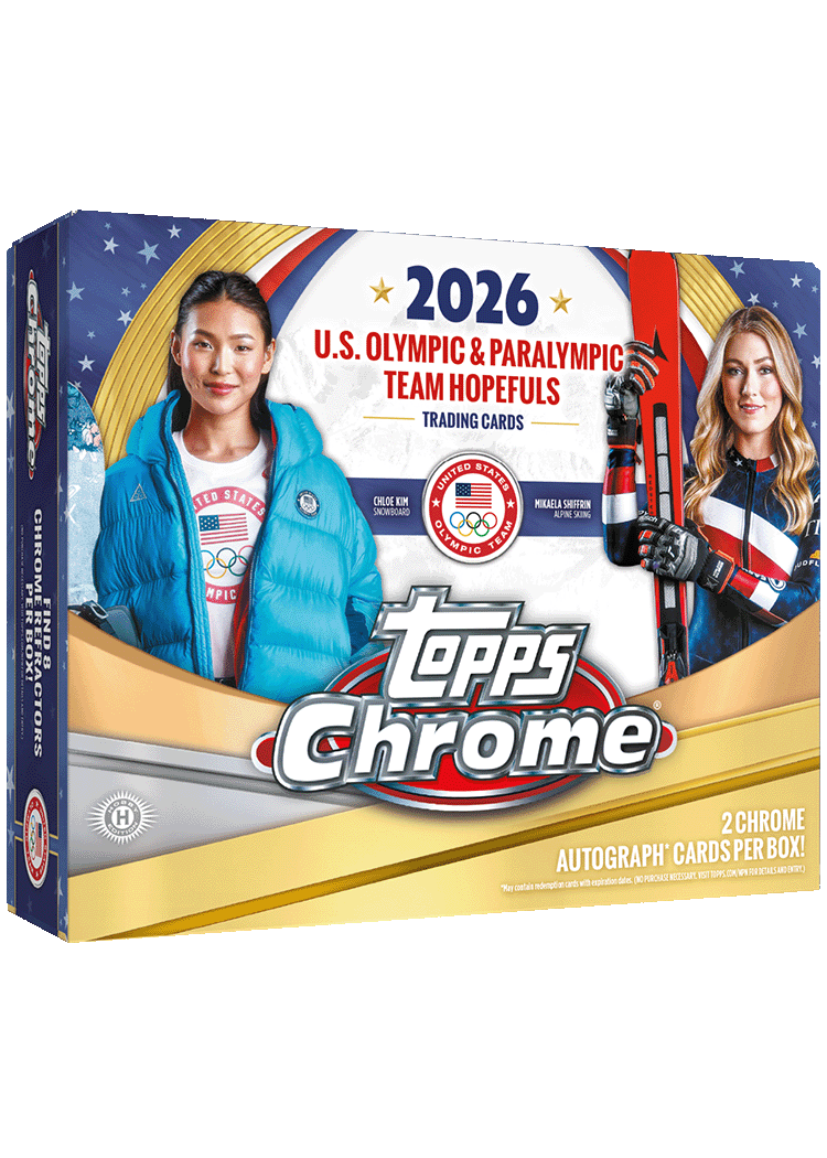 2026 Topps Chrome U.S. Winter Olympics & Paralympic Team Hopefuls Hobby Box