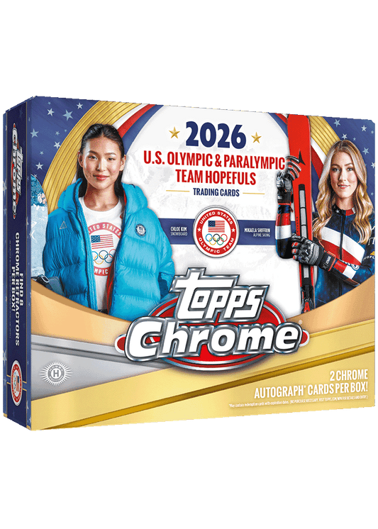 2026 Topps Chrome U.S. Winter Olympics & Paralympic Team Hopefuls Hobby Box