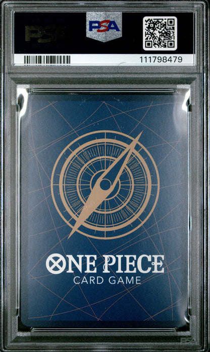 2024 ONE PIECE OP06-WINGS OF THE CAPTAIN SANJI #119 ALTERNATE ART PSA 10
