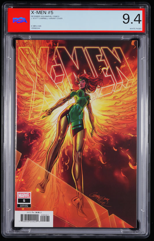 Marvel Comics X-Men #5 NONE J. SCOTT CAMPBELL VARIANT COVER