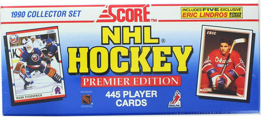1990 Score NHL Hockey Premier Edition Collector Factory Sealed Set - 445 Cards