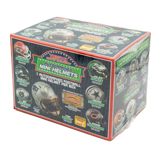 2023 Football TriStar Mini Helmet Series 2 box
