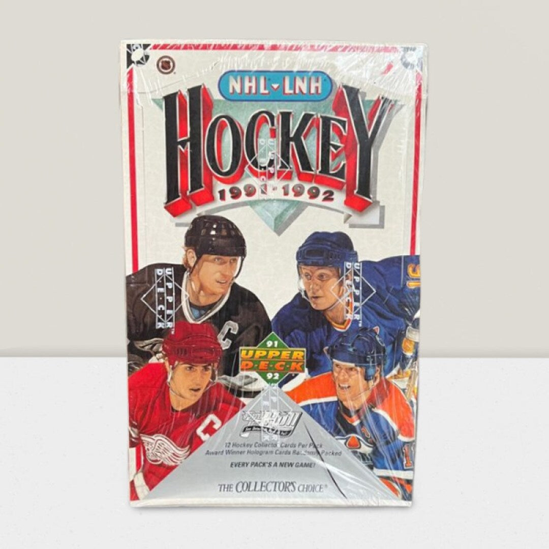 1991-92 Hockey NHL Upper Deck Hobby Box