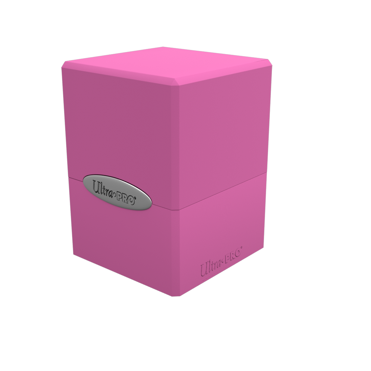 Satin Cube Deck Box Pink