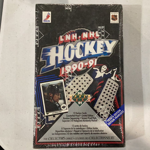 1990-1991 アッパーデッキ コレクターズチョイス NHL ホッケー ホビーボックス
