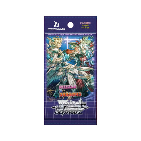 PAD Puzzles and Dragons Weiß Schwarz Booster Packs