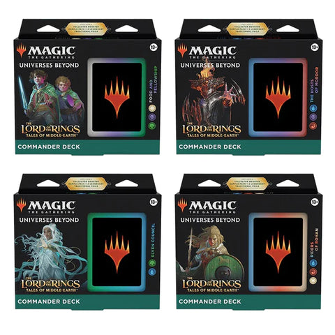 The Lord of the Rings Commander Decks