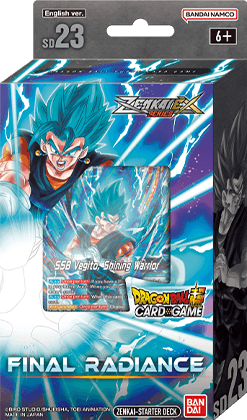 ドラゴンボール超 カードゲーム スターターデッキ ファイナルラディアンス SD-23