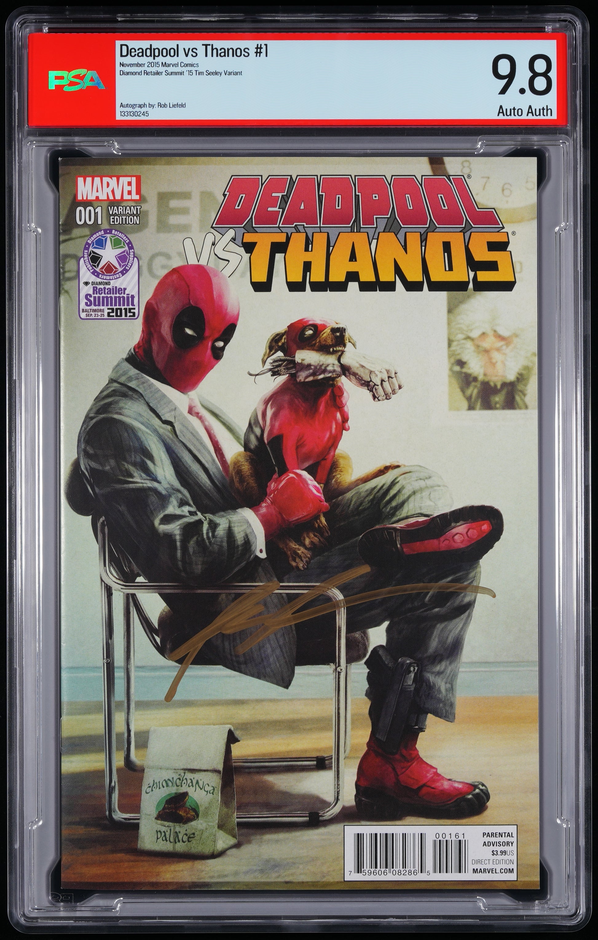 Marvel Comics Deadpool vs Thanos #1 LANGUAGEENG