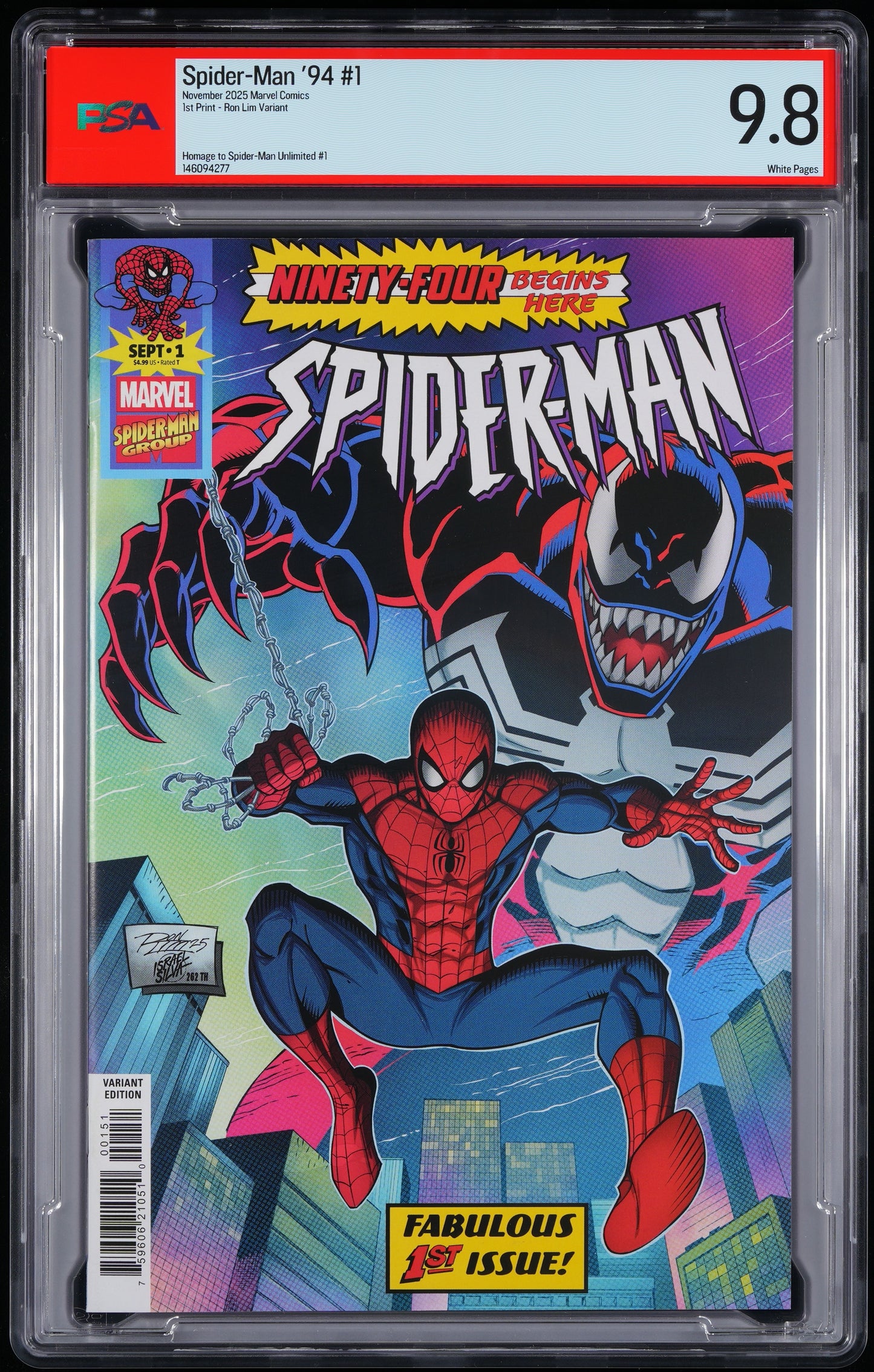MARVEL COMICS SPIDER-MAN '94 #1 NOVEMBER 2025 LANGUAGEENG