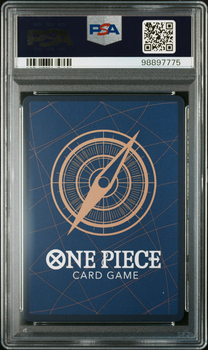 2023 ONE PIECE JAPANESE OP06-WINGS OF THE CAPTAIN BORSALINO #051 SPECIAL ALTERNATE ART PSA 10